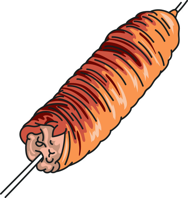 Kokoreç - Turkey - Kokoreç Clipart (617x648)