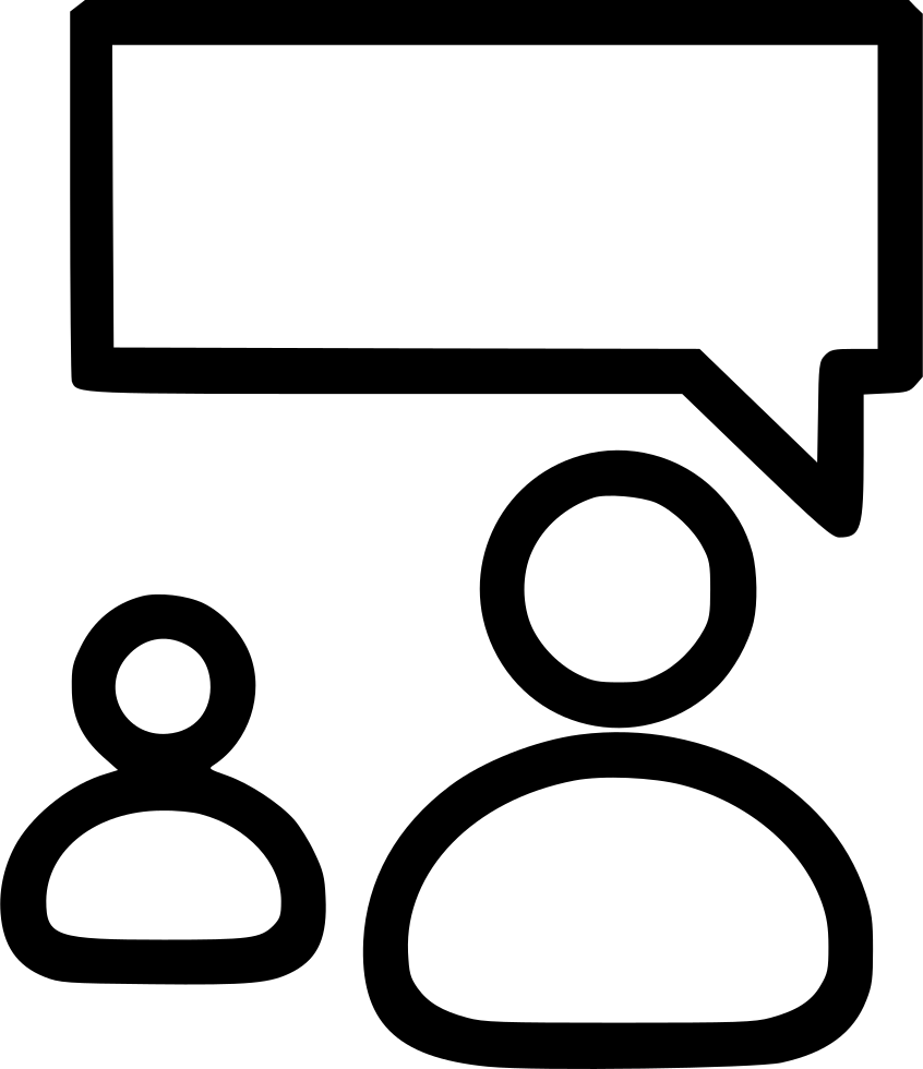 One Person Talking Comments - Vector Graphics (846x980)