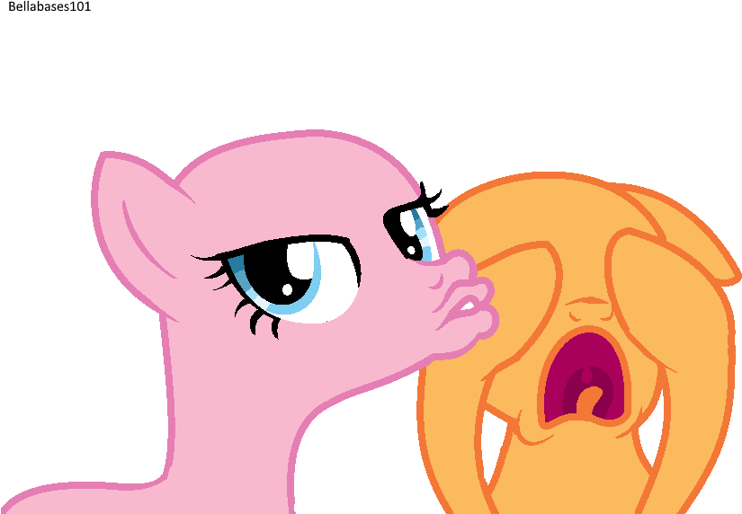 There Is Always That One Person By Bellasbases101 - My Little Pony Base Ms Paint (853x579)