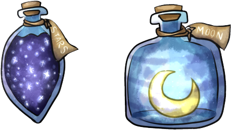 I'm Not Sure If This Will Work But I Drew These Ages - Jar (500x318)