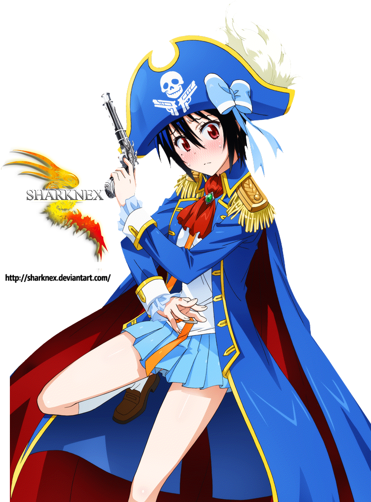 Female Pirate Captain Anime Hot Girls Wallpaper - Nisekoi Tsugumi (1002x1016)