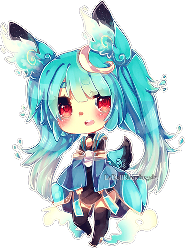 Jardineparrot2 By Ladollblanche - Chibi (370x495)