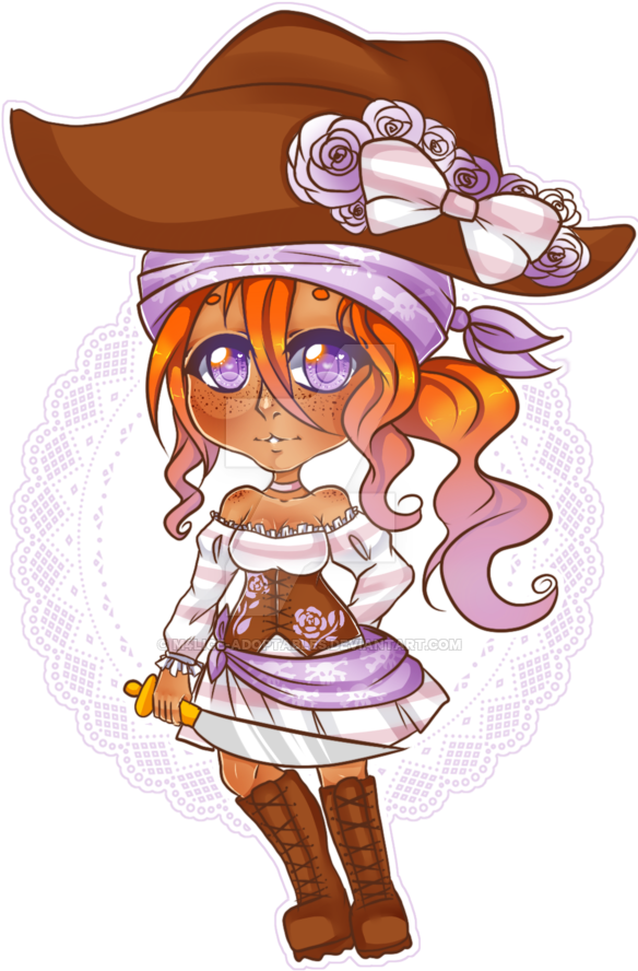 Cute Pirate Girl Adopt Auction - Pirate (600x930)