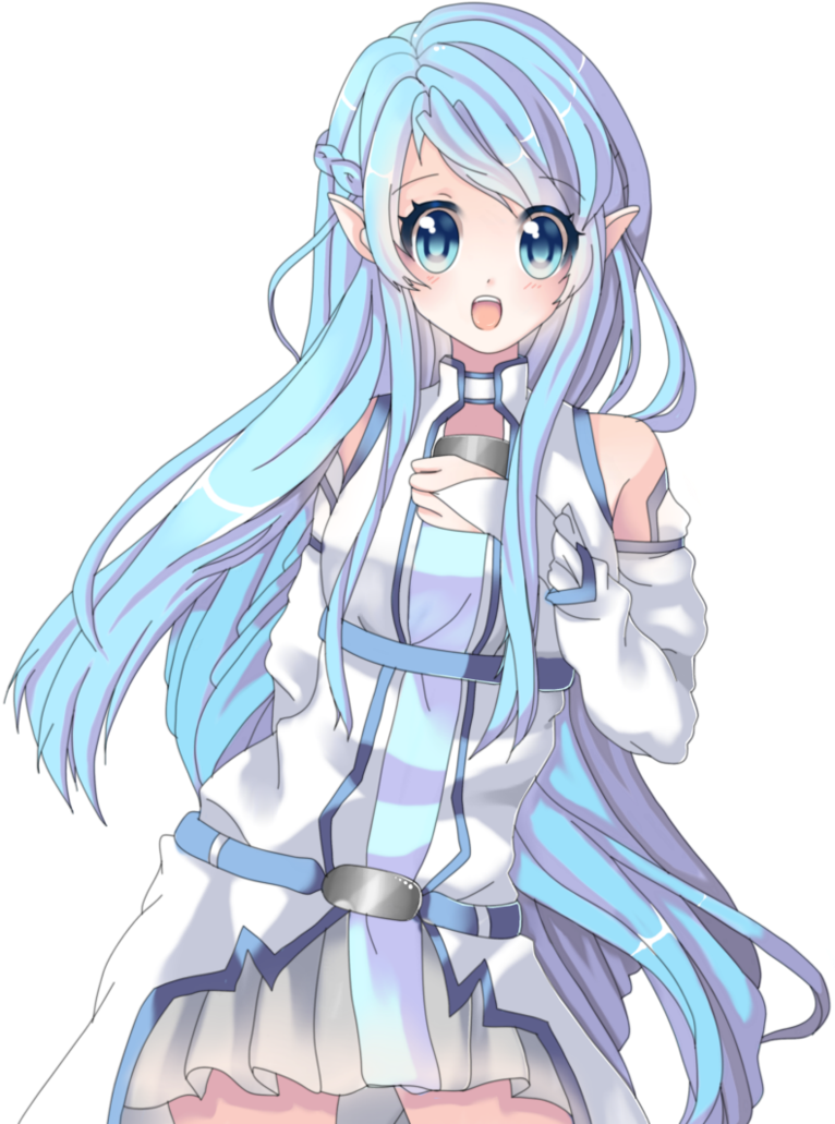 Undine Asuna [sword Art Online] By Aliyune - Sword Art Online Asuna Undine (765x1045)