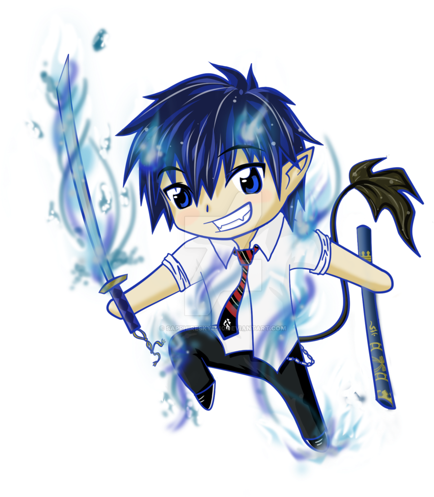 Ao No Exorcist - Blue Exorcist (900x1165)