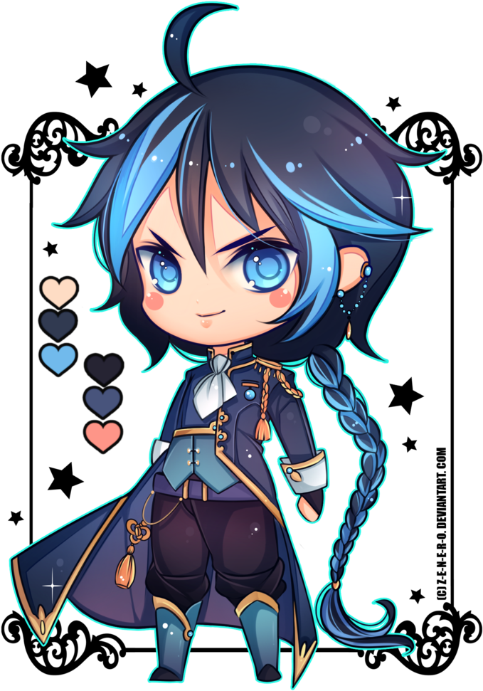 [commission] Chibi Custom Adoptable By Z E N E R O - Stickerchef Beer Mug Bar Name Mirror, Personalized (800x1000)