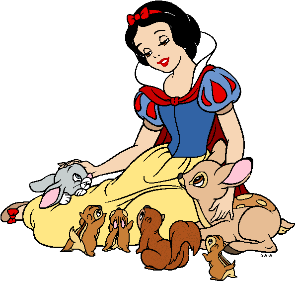 Snow White And The Seven Dwarfs Clipart - Snow White And The Seven Dwarfs Png (619x570)