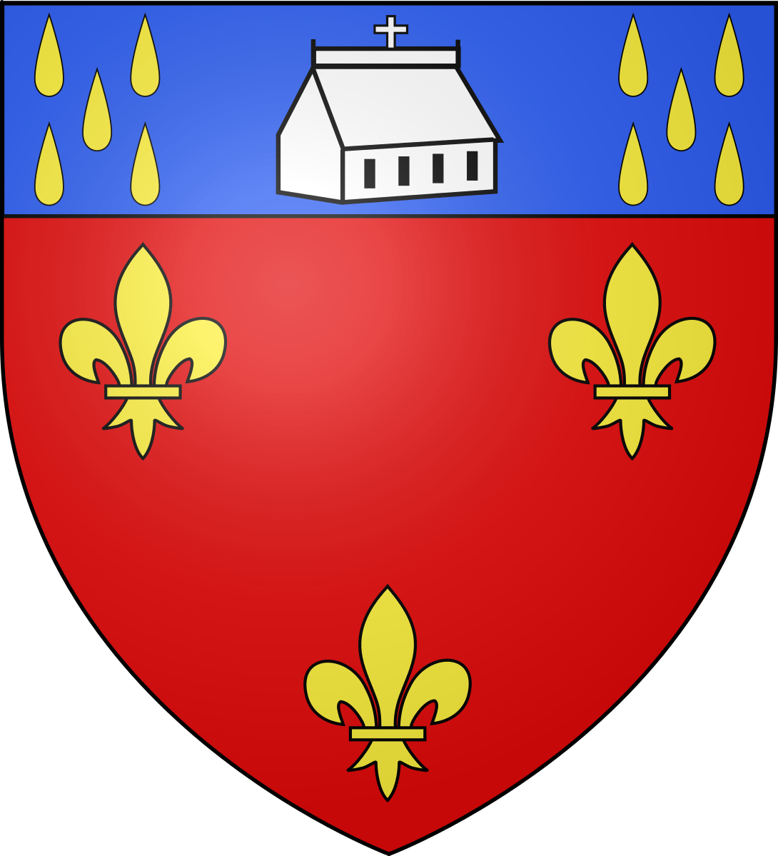 Coat Of Arms Of Vézelay City France - Coat Of Arms (1090x1199)