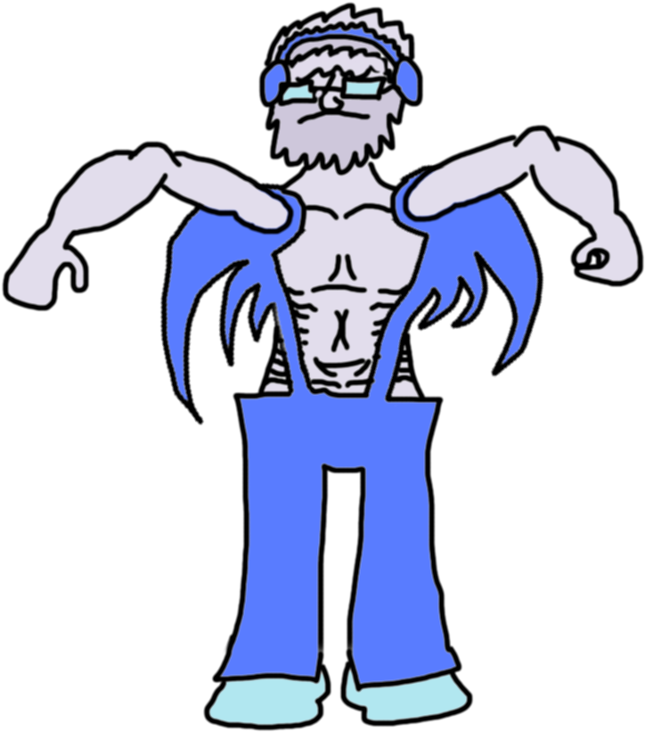 Dj Schnauzer As A Wrestler By Unclebibby47 - Disc Jockey (750x875)