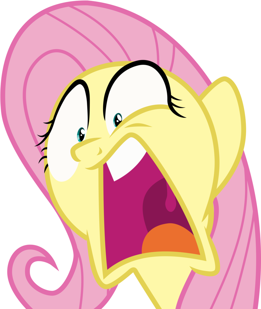 Uponia, Buckball Season, Faic, Fluttershy, Open Mouth, - Fluttershy Rant (859x1024)
