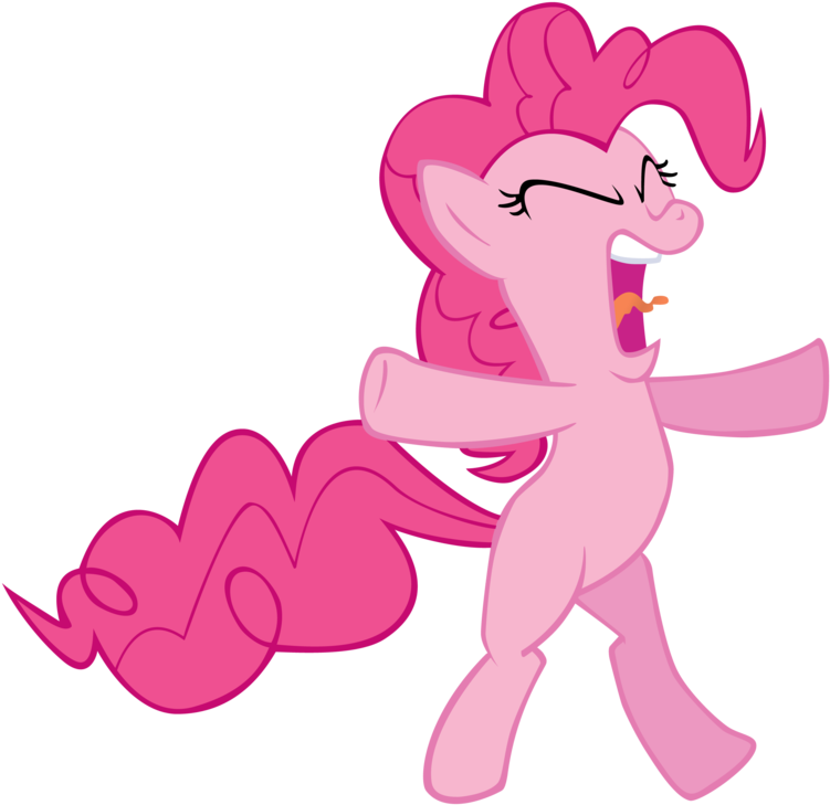 Pinkie Pie Screaming By Vanessacake Pinkie Pie Screaming - Pinkie Pie Scream Vector (900x900)