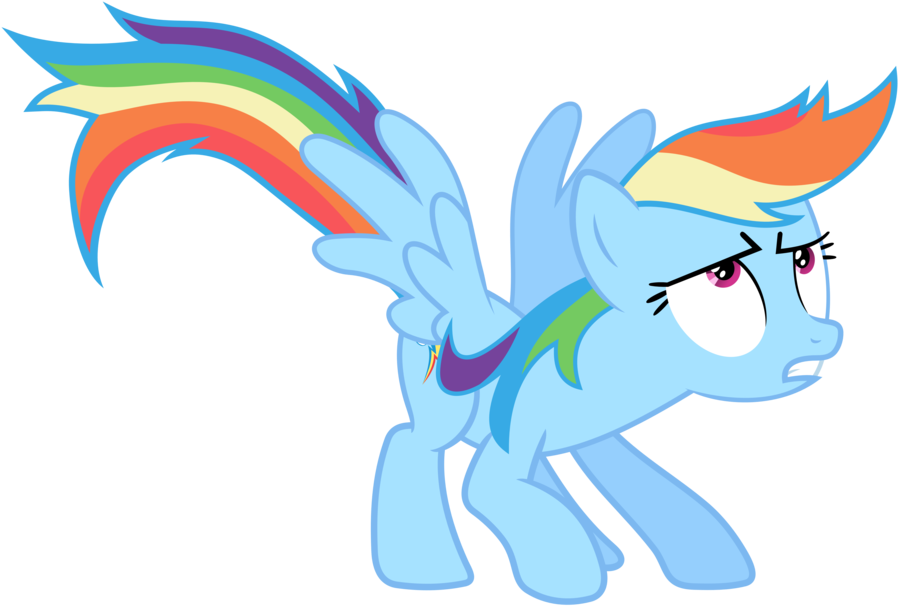 Rainbow Dash Vector - Rainbow Dash Vectors Deviantart (900x643)