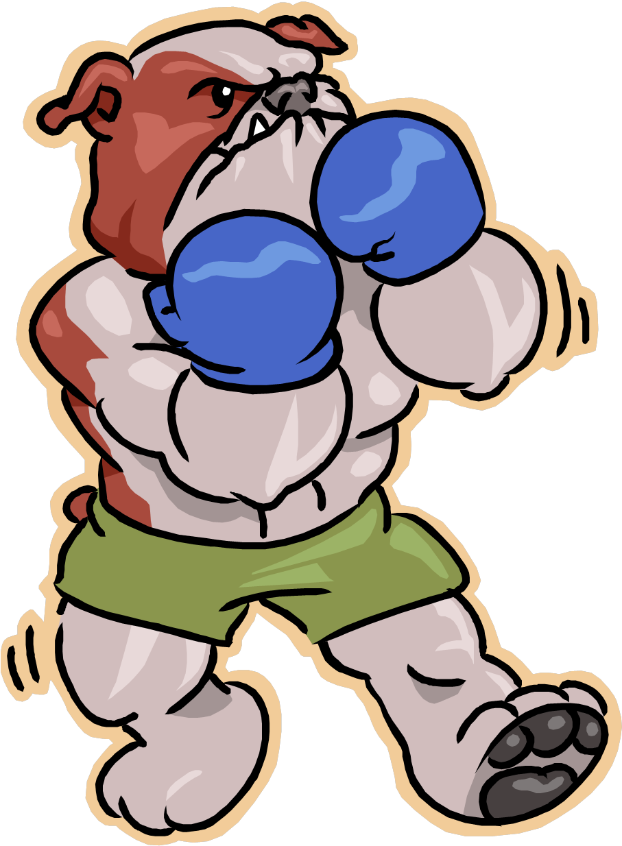 Ready To Fight New Fight Series Starts February 6th - Bulldog Wmf Clipart (915x1262)