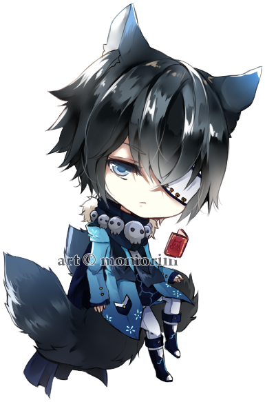Starsuchi By Momoriin - Chibi Anime Boy Png (482x600)