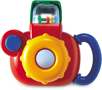 This Toy Is Great For Developing Hand-eye Coordination, - Tolo Toys - Baby Camera (448x329)