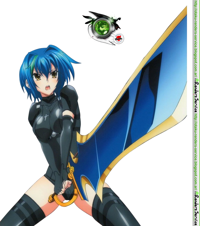 Highschool Dxd Xenovia Kawaii Battle Render By D4rkst4rsix - Highschool Dxd New 2 Blu-ray (800x902)