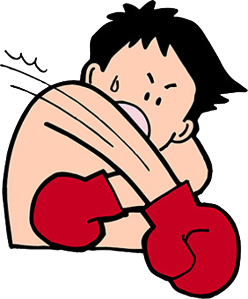 Boxing Cartoon Sport - Boxing Cartoon Sport (500x603)