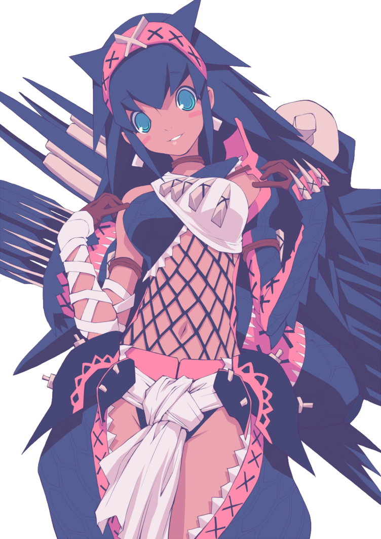 Cute Anime Girl With Blue Hair By Kaioken05 On Deviantart - Cute Anime Girl With Blue Hair By Kaioken05 On Deviantart (752x1063)