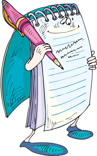 Arana Альбом «clipart / Clipart5 / Blackboard-school» - Meeting Minutes Clip Art (313x500)