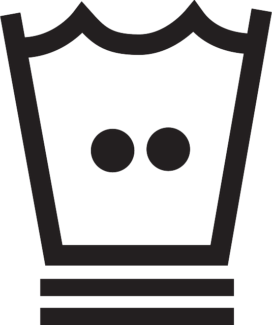 Wash Symbol, Laundry, Clothing, Care, Directions, Warm, - Warm Machine Wash Sign (535x640)