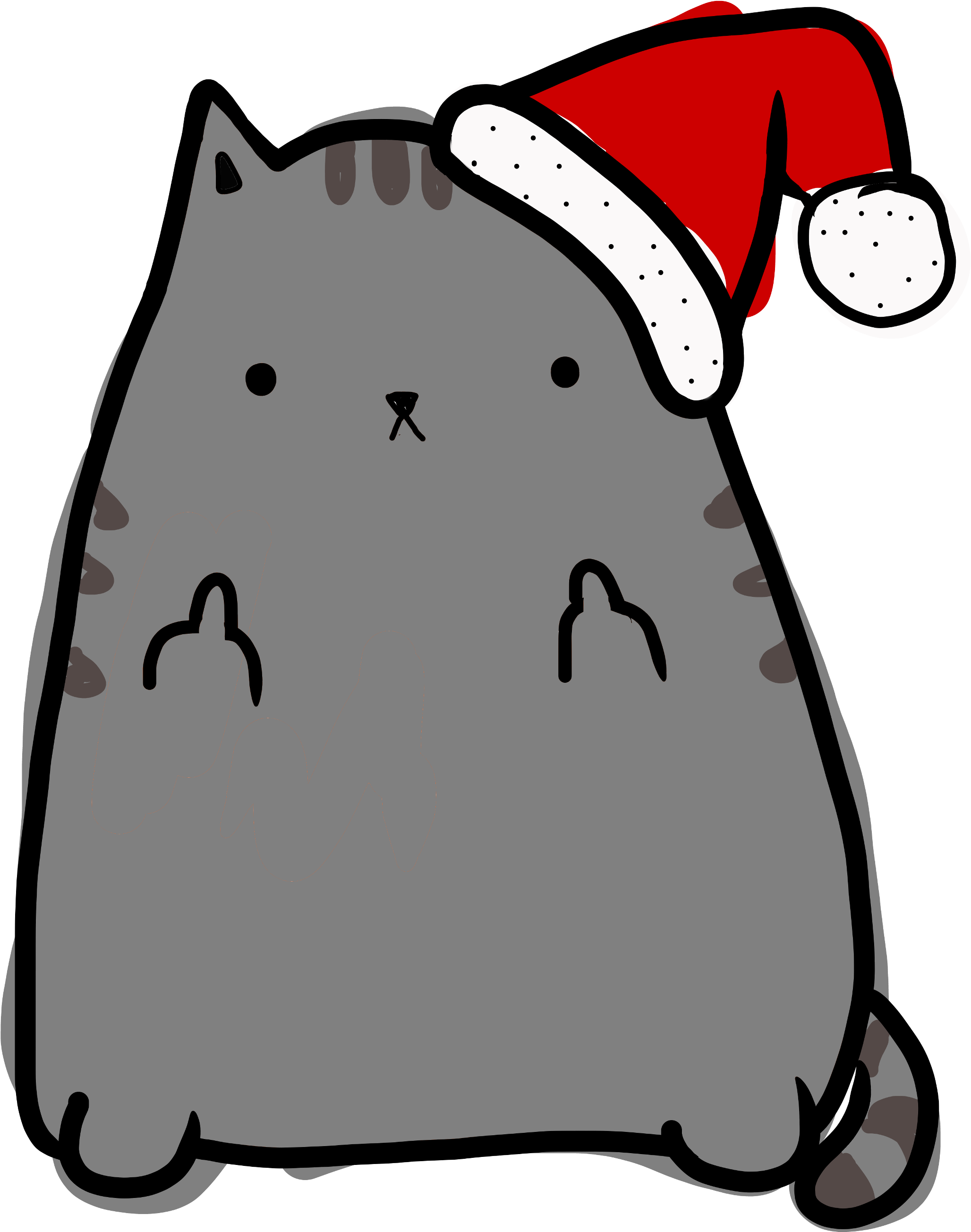 In One Of My Previous Posts I Included A Drawing Of - Cat (4000x4000)
