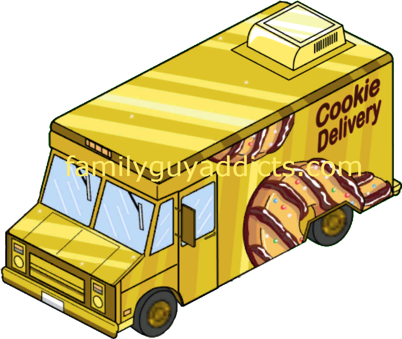 Cleveland Jr Practice Tuba Gold Cookie Delivery Truck - Cookie Delivery (808x697)