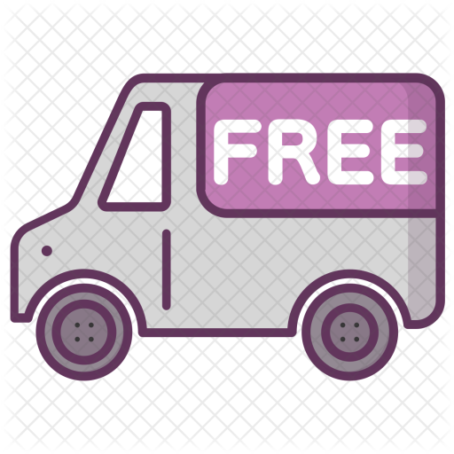 Free, Delivery, Truck, Transport, Package Icon - Delivery Truck Icon Png Pink (512x512)