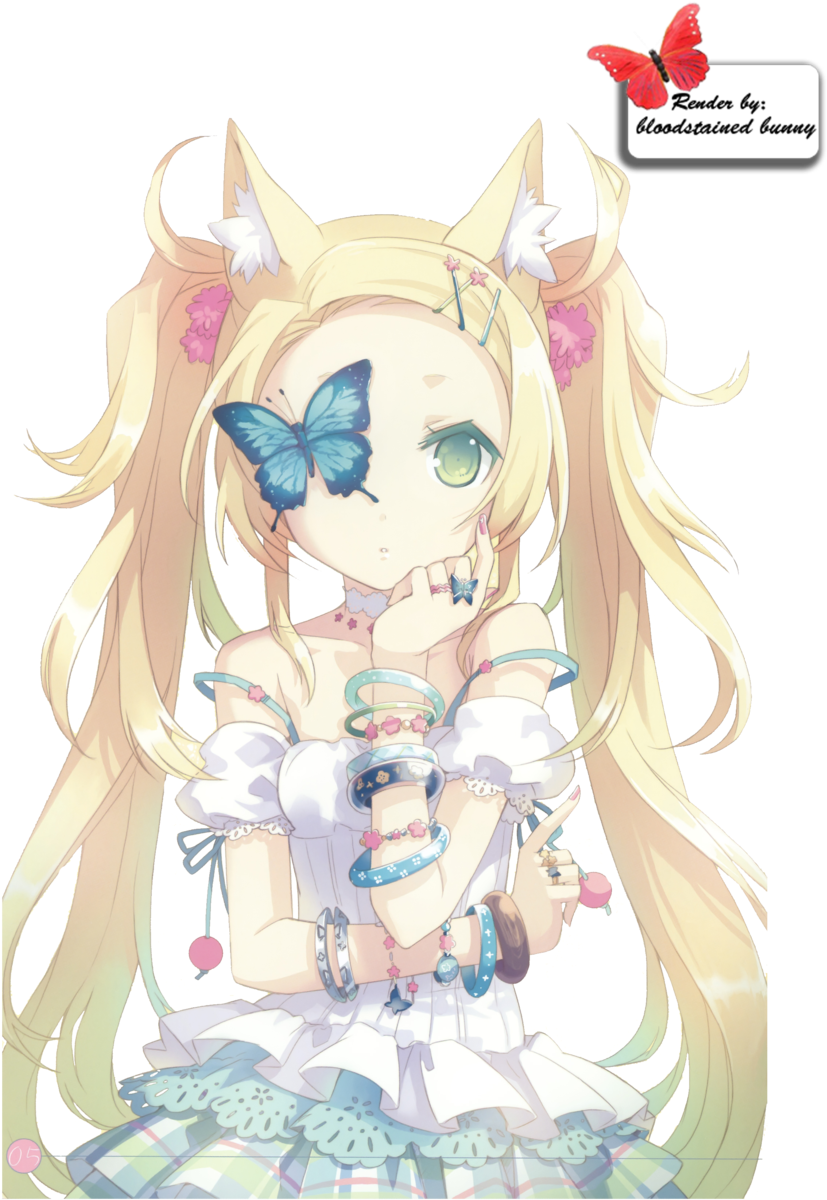 Random Anime Girl Png (900x1200)