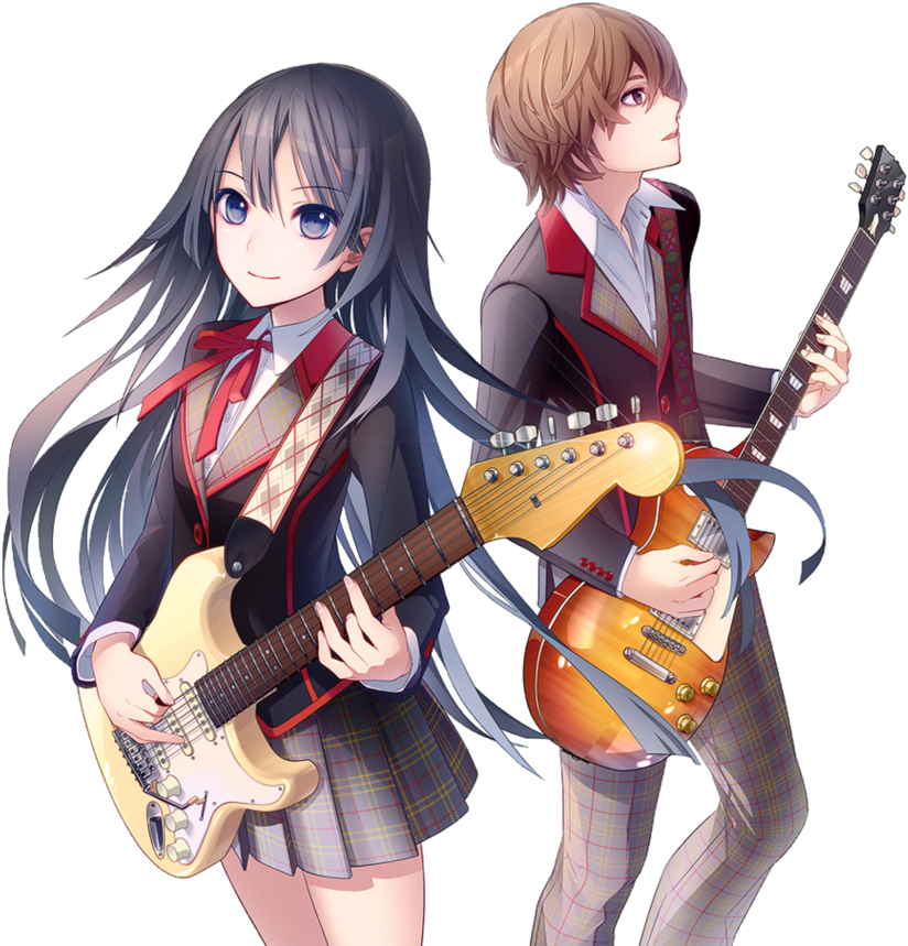 Anime Boy And Girl Render By Katrinasantiago0627 - Anime Gamer Couple (901x887)