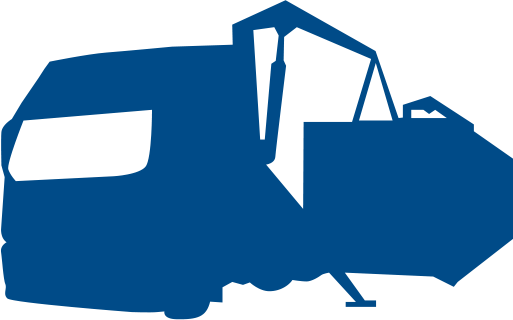 Side Loader Truck Delivery - Truck (513x320)