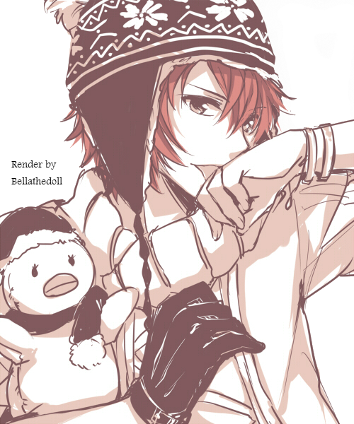 Anime Guy Render 2 By Bellathedoll - Anime Boys With Hats (500x600)