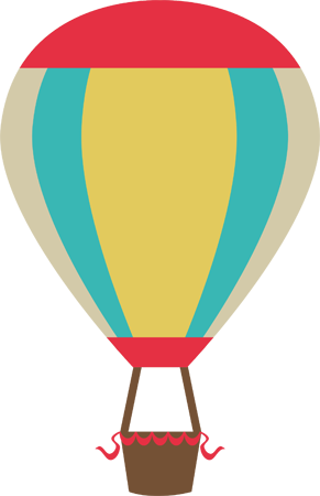 Balon - Hot Air Balloon Flat Png (291x450)