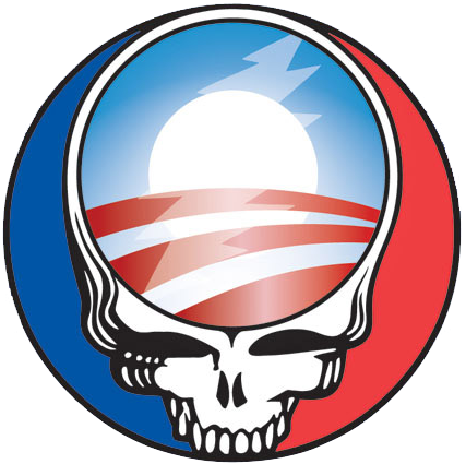 Surviving Members Of The Grateful Dead Reunited On - Grateful Dead Steal Your Face (427x425)
