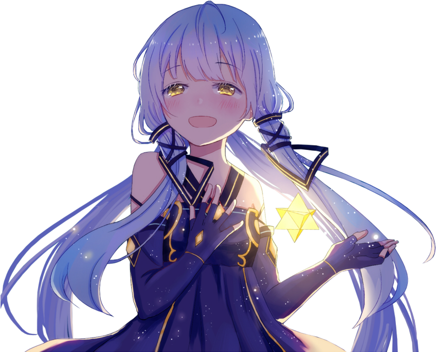 Anime Girl Render 5 Stardust By Animerenders98-d9sxzpx - Anime Girl Hd Png (1024x725)