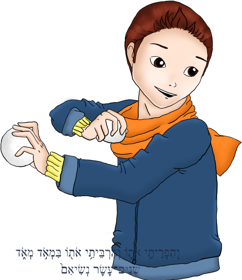 Snowball Fight By Xdwhooohooo - Cartoon (844x947)