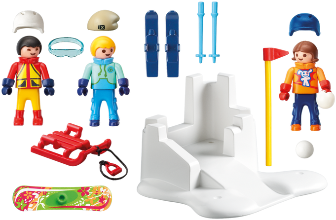 Snowball Fight - Playmobil 9283 (700x490)