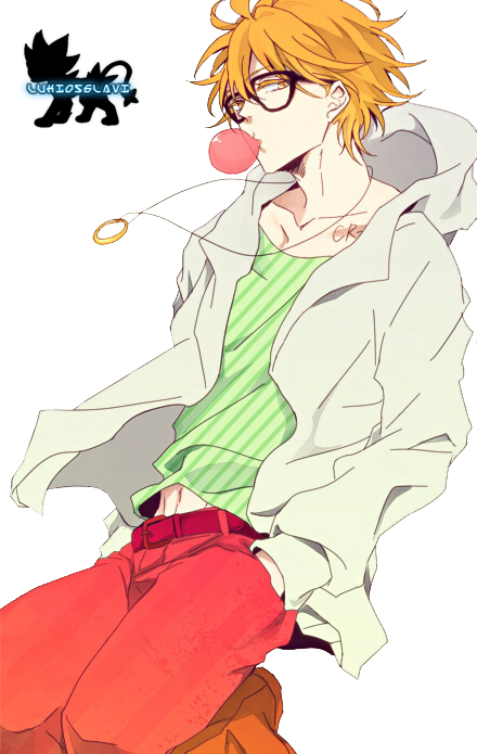 Anime Boy Render 03 By Luxio56lavi - Anime Boy With Gum (440x695)