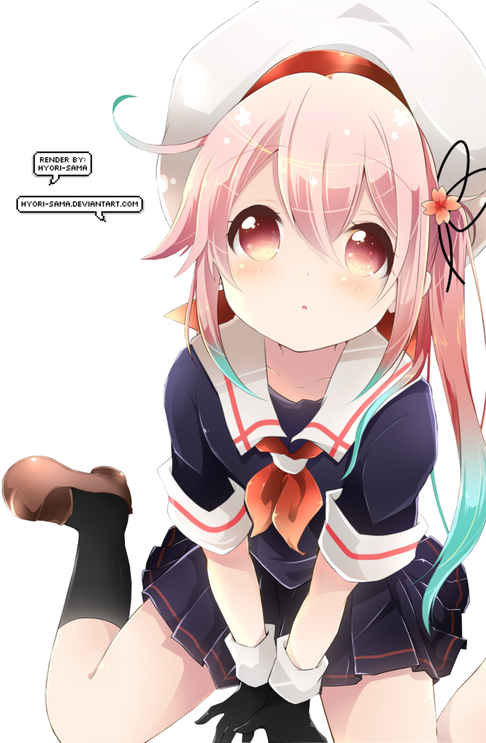 Cute Anime Girl Renderhyori-sama On Deviantart - Cute Anime Girl Render (744x1073)