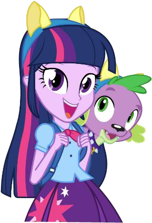 Dash For The Crown, Dog, Equestria Girls, Equestria - Twilight Sparkle Equestria Girl Smile (386x460)