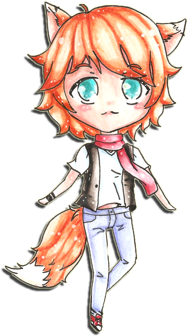 Cute Fox Boy By Mystarrydreams On Deviantart - Anime Fox Cute Boy (772x1252)