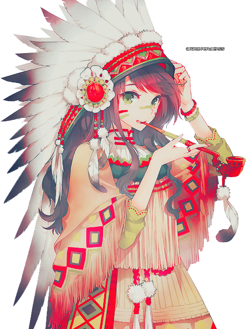Anime Girl Render 10 By Animerenderss - Native Anime Girl (500x663)