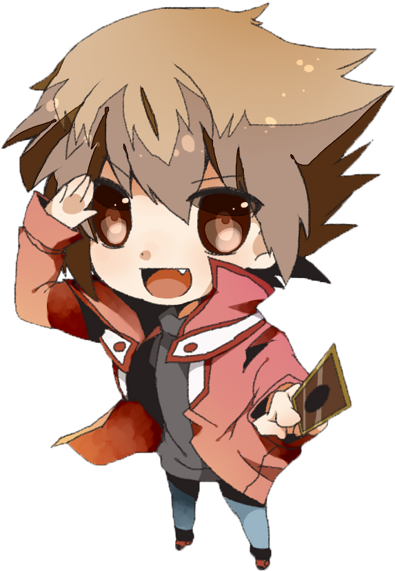 Jaden Yuki Drawing Chibi Manga Deviantart - Chibi Chico (594x891)