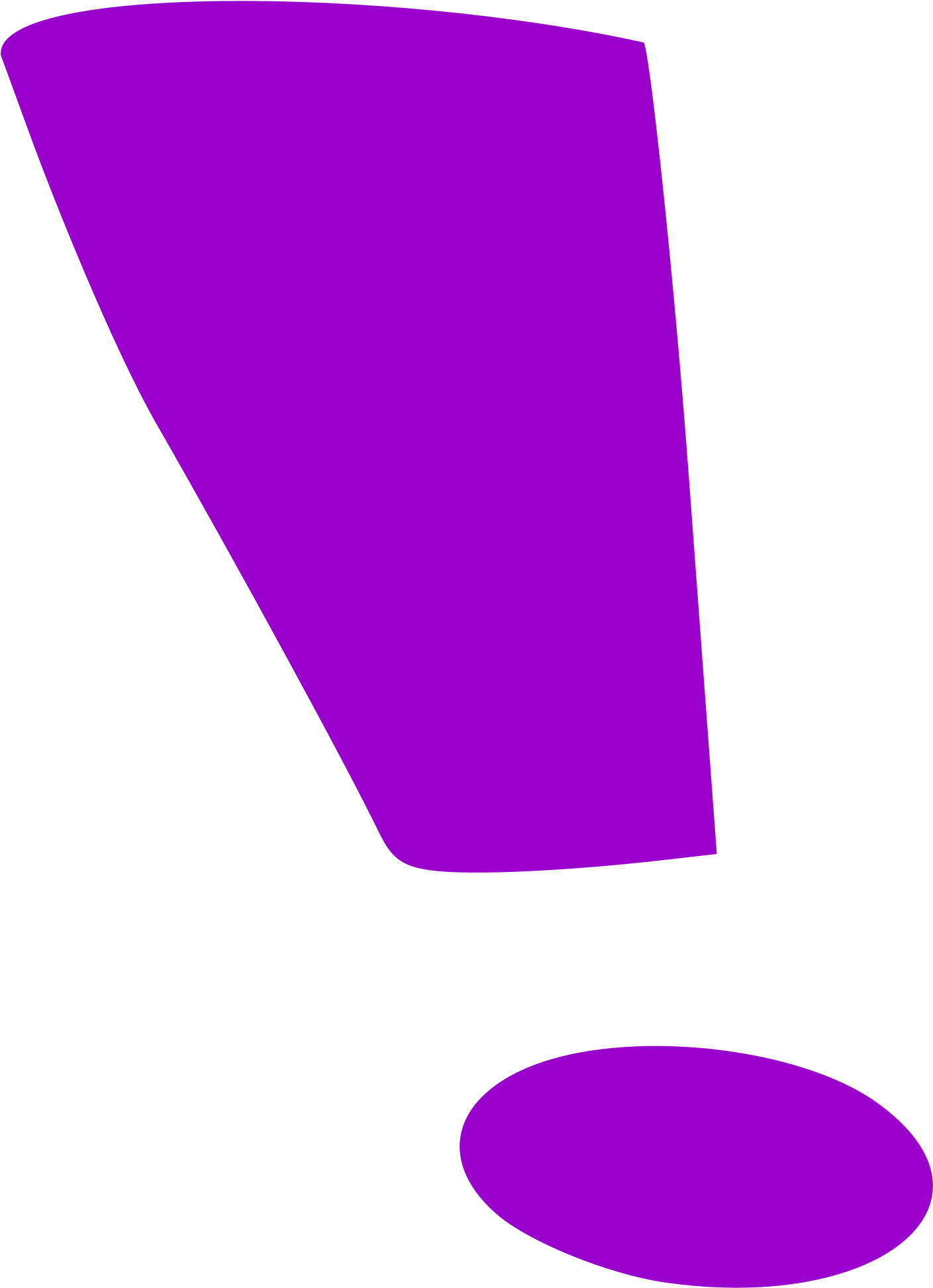 Purple Exclamation Mark - Purple Exclamation Mark (2000x2000)