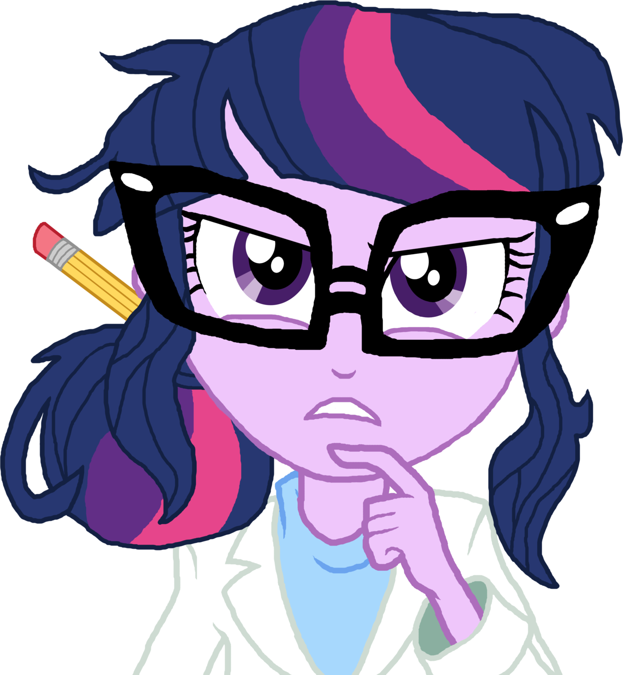 Professor Twilight Sparkle Ph - Another Twilight Sparkle (1280x1387)