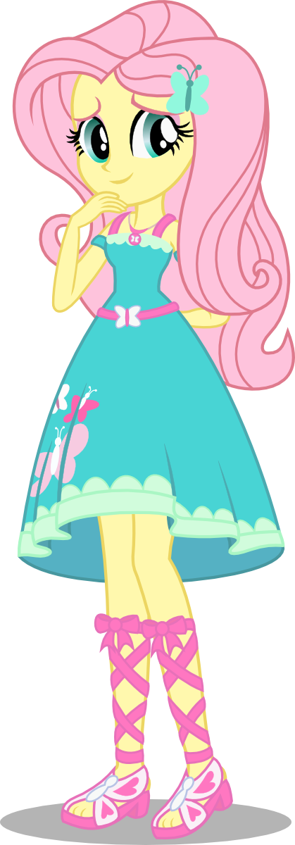 Niban-destikim 346 42 Fluttershy - My Little Pony Equestria Girls Fluttershy (419x1200)