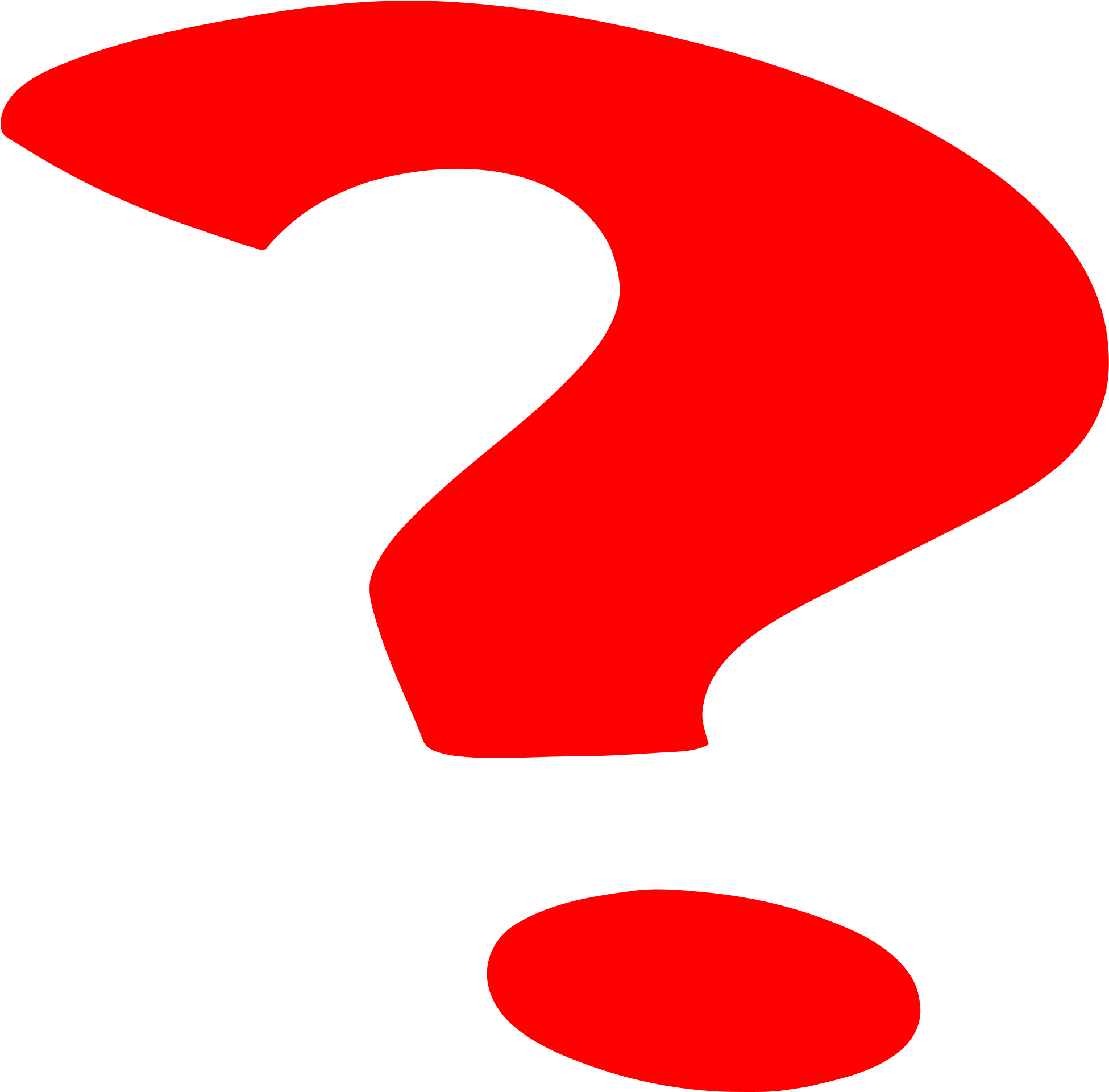 File - Red Question Mark Png (2000x2000)