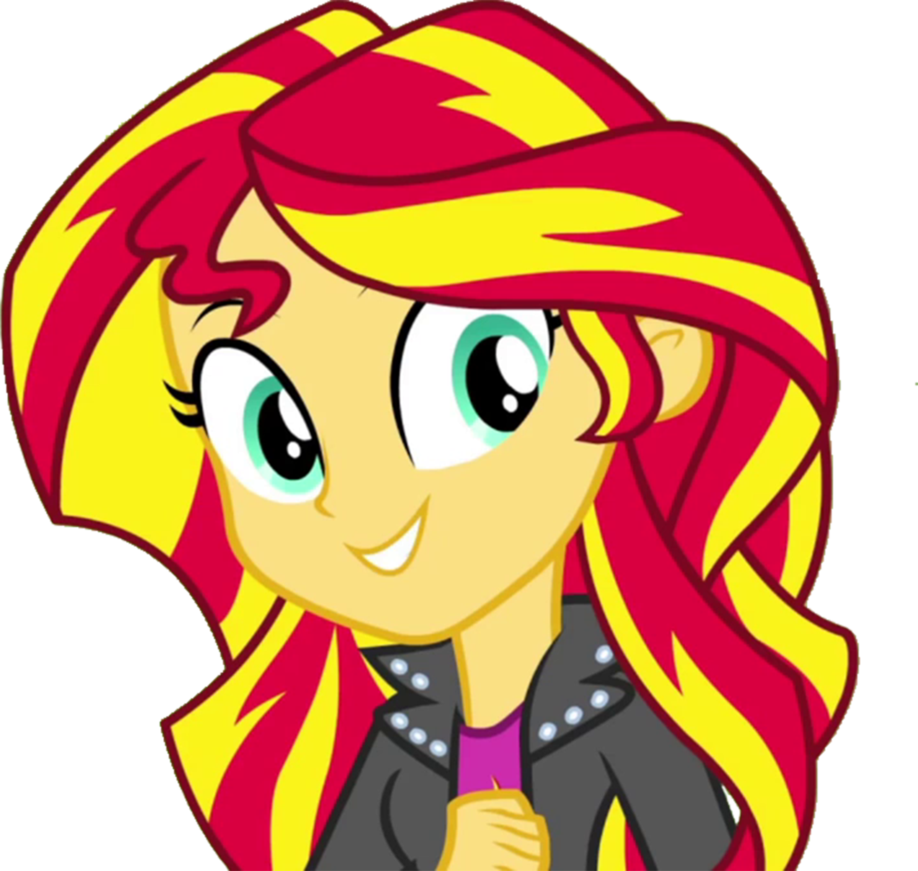 Mlp - Mlp Eg Sunset Shimmer Face (918x871)