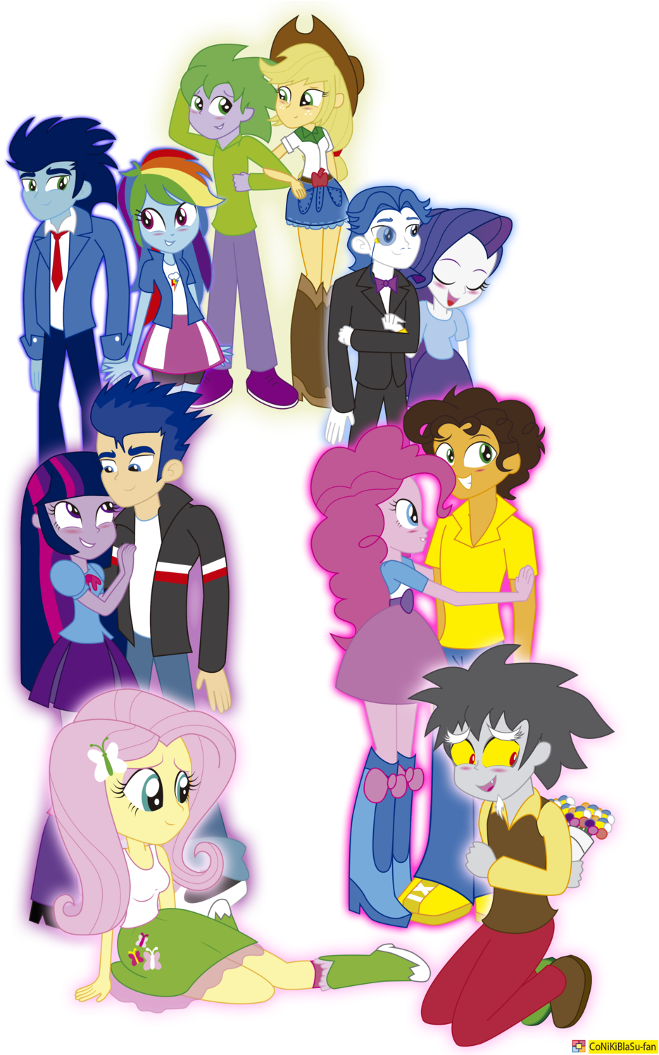 Eg Freinds - My Little Pony Equestria Girls Couple (1024x1498)
