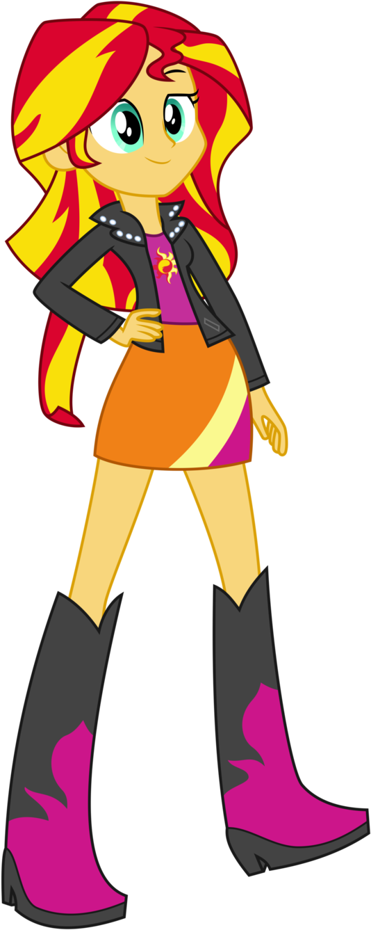 My Little Pony Equestria Girls Rainbow Rocks Sunset - My Little Pony Equestria Girl Sunset Shimmer (578x1381)
