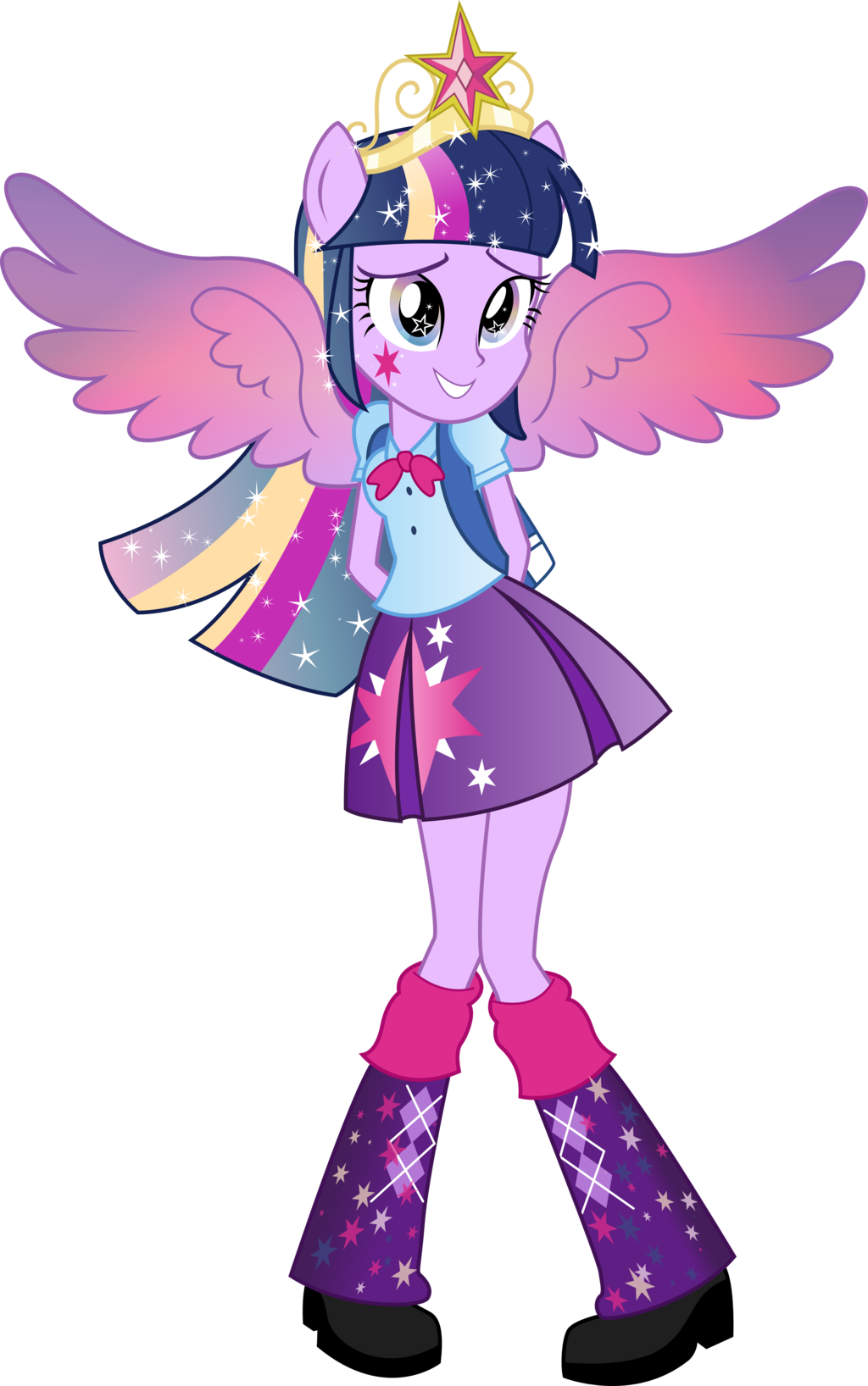 Twilight Sparkle Rainbowfied By Theshadowstone - My Little Pony Equestria Girls Twilight Sparkle (1024x1636)